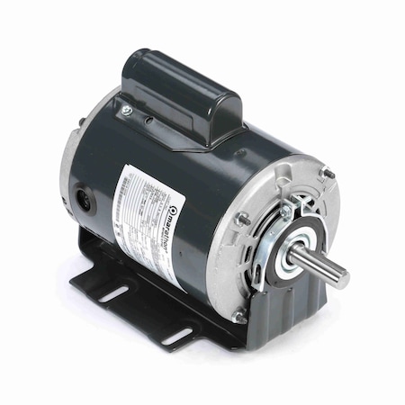 Leeson Motor 0.50 Hp General Purpose Motor, 1 Phase, 1800 Rpm, 115/230 V, 56 Frame, Odp S112